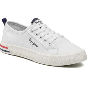 Tenisky Pepe Jeans Brady Basic G PGS30561 Off White 803