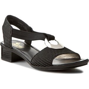 Sandály Rieker 62662-02 Black 1