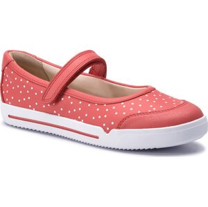 Polobotky Clarks Emery Halo K 261411566 Coral Leather