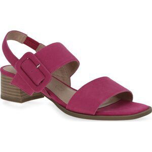 Sandály Caprice 9-28211-20 Fuchsia Suede 540