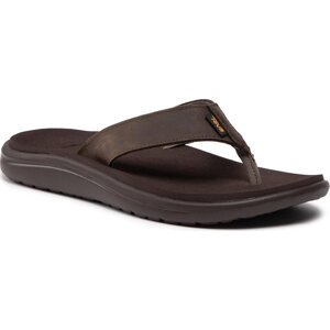 Žabky Teva Voya Flip Leather 1106784 Chocolate Brown