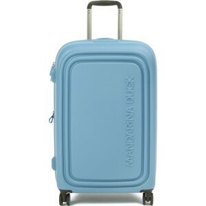 Střední Tvrdý kufr Mandarina Duck Logoduck + P10SZV3229K Parisian Blue