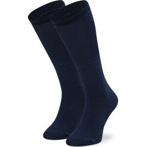 Sada 3 párů dětských vysokých ponožek OVS 1329174 Blue Topaz