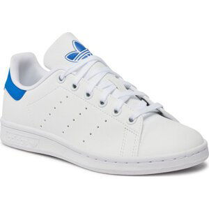 Boty adidas Stan Smith Kids IE8110 Ftwwht/Ftwwht/Blubir