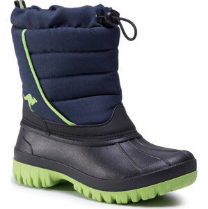 Sněhule KangaRoos K-Ben 18672 000 4054 D Dk Navy/Lime