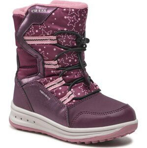 Sněhule Geox J Roby G.B Abx A J26FUA 054FU C8887 S Violet/Pink