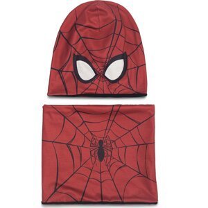Set čepice a tunelová šála Spiderman Ultimate SPIDER-MAN ACCCS_AW23-70SPRMV Red