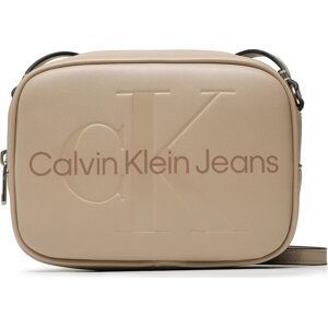 Kabelka Calvin Klein Jeans Sculpted Camera Bag 18 Mono K60K610275 Béžová