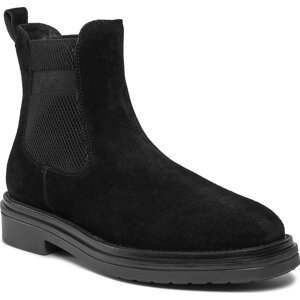 Kotníková obuv s elastickým prvkem Gant Boggar Chelsea Boot 27653331 Black