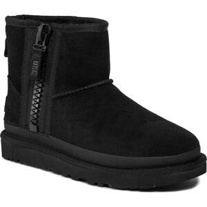 Sněhule Ugg W Classic Mini Zipper Tape Logo 1144034 BLK