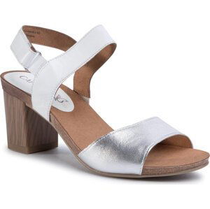 Sandály Caprice 9-28318-24 White/Silver 191