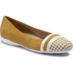 Baleríny Geox D Annytah A D927NA 02107 C2Q1Z Ochre/White