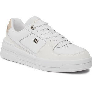 Sneakersy Tommy Hilfiger Essential Basket Sneaker FW0FW07684 White YBS