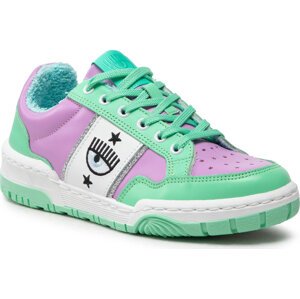 Sneakersy Chiara Ferragni CF3003-173 Violet/Green