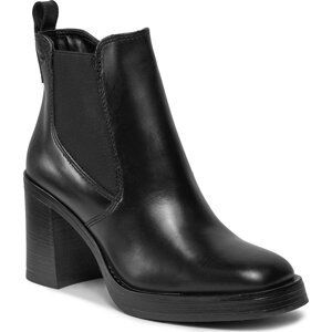 Kotníková obuv s elastickým prvkem Tamaris 1-25067-41 Black Leather 003