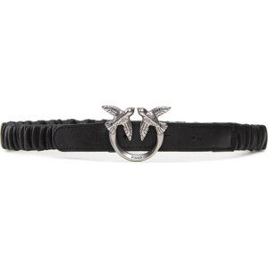 Dámský pásek Pinko Love Ruffle H2 Belt . 20222 PLT01 1H212S.Y87E Black Z99O