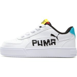 Sneakersy Puma Caven Brand Love Ps 389733 01 White/Black/Red/Bright Aqua