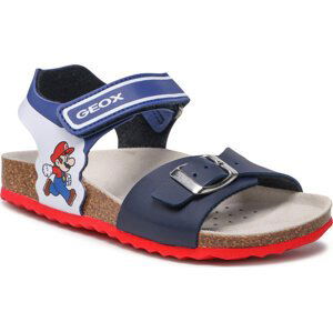 Sandály Geox J Ghita B. C J258LC 000BC C4226 S Navy/Royal