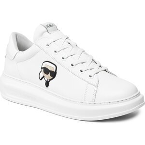 Sneakersy KARL LAGERFELD KL52530N White Lthr/Mono 01W