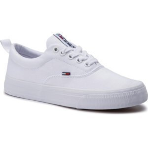 Tenisky Tommy Jeans Classic Tommy Jeans Sneaker EN0EN00540 White 100