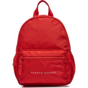 Batoh Tommy Hilfiger Th Essential Mini Backpack AU0AU01770 Fierce Red XND