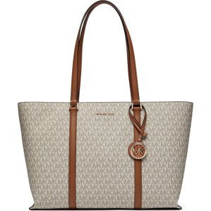 Kabelka MICHAEL Michael Kors Temple Tote 30R4G1LT3B Béžová