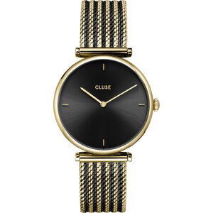 Hodinky Cluse Triomphe Mesh CW10403 Gold/Black