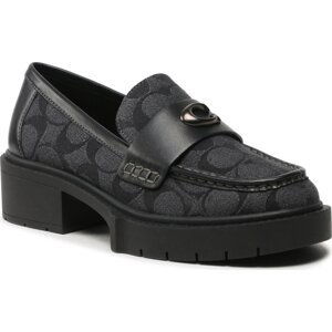 Loafersy Coach Leah Denim CG595 Black/Black