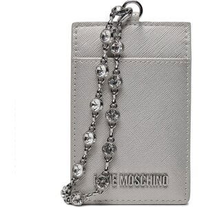 Pouzdro na kreditní karty LOVE MOSCHINO JC5853PP4IK2390B Arg. Lamin.