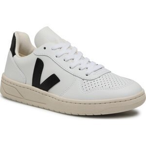 Sneakersy Veja V-10 Leather VX020005A Extra White Black