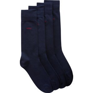 Sada 2 párů pánských vysokých ponožek Hugo 2P Rs Uni Cc 50448250 401