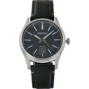 Hodinky Seiko Conceptual Big Date SUR517P1 Silver/Black