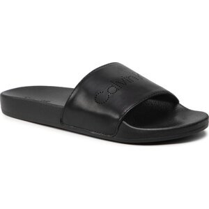 Nazouváky Calvin Klein Jeans Pool Slide Perf HW0HW00747 Ck Black BAX