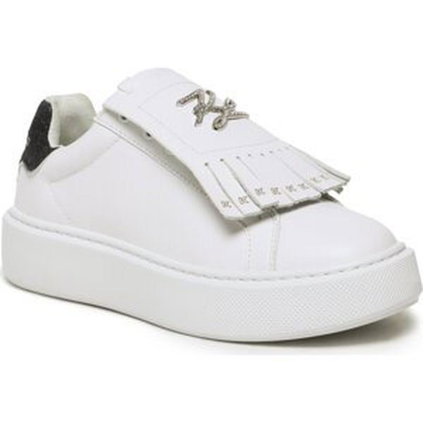 Sneakersy KARL LAGERFELD KL62230 White Lthr