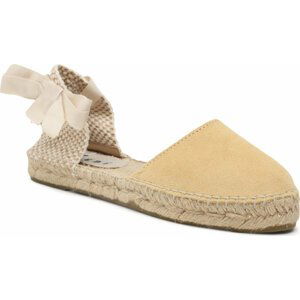 Espadrilky Manebi Suede Flat Valenciana Espadrilles R 4.2 P0 Inca Cream