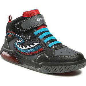 Sneakersy Geox J Inek B. E J949CE 05411 C9221 DD Black/Sky