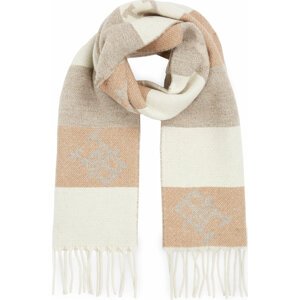 Šál Tommy Hilfiger Limitless Chic Cb Scarf AW0AW15353 Cashmere Cream Mix 0F4