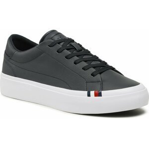 Sneakersy Tommy Hilfiger Elevated Vulc Leather Low FM0FM04418 Desert Sky DW5