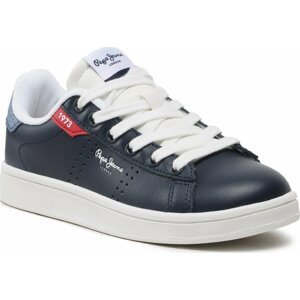 Sneakersy Pepe Jeans Player Basic B Jeans PBS30545 Navy 595