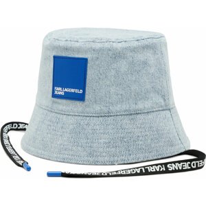 Klobouk bucket hat Karl Lagerfeld Jeans 231D3405 Acid Light Blue J110