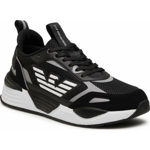Sneakersy EA7 Emporio Armani X8X070 XK165 N629 Black/Silver