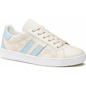 Sneakersy TWINSET 231TCT054 Bic.Beige/Azzurro Intenso