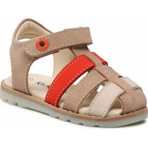 Sandály Kickers Nonosti 895190-10 M Beige Rouge 113