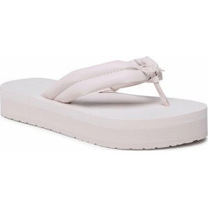 Žabky Calvin Klein Flatform Flip Flop W/Hw HW0HW01503 Crystal Gray ABH