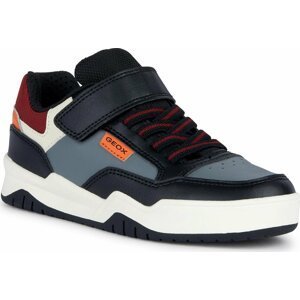 Sneakersy Geox J Perth Boy J367RE 0FE8V C0038 S Black/Orange
