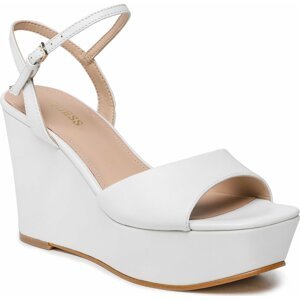 Sandály Guess Zione FL6ZNE LEA03 WHITE