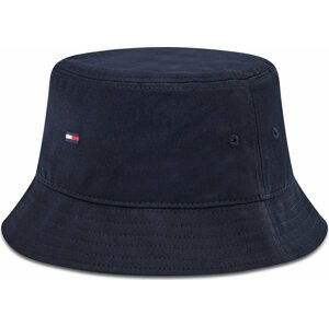 Klobouk Tommy Hilfiger Flag Bucket Hat AM0AM07344 Tmavomodrá