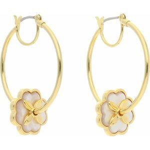 Naušnice Kate Spade Hoops KD312 Cream/Gold 100