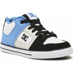 Sneakersy DC Pure Mid ADBS300377 Black/Blue/Grey XKBS