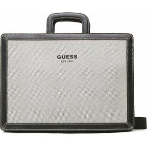 Brašna na notebook Guess New Wanderluxe HMNEWW P3238 BLA